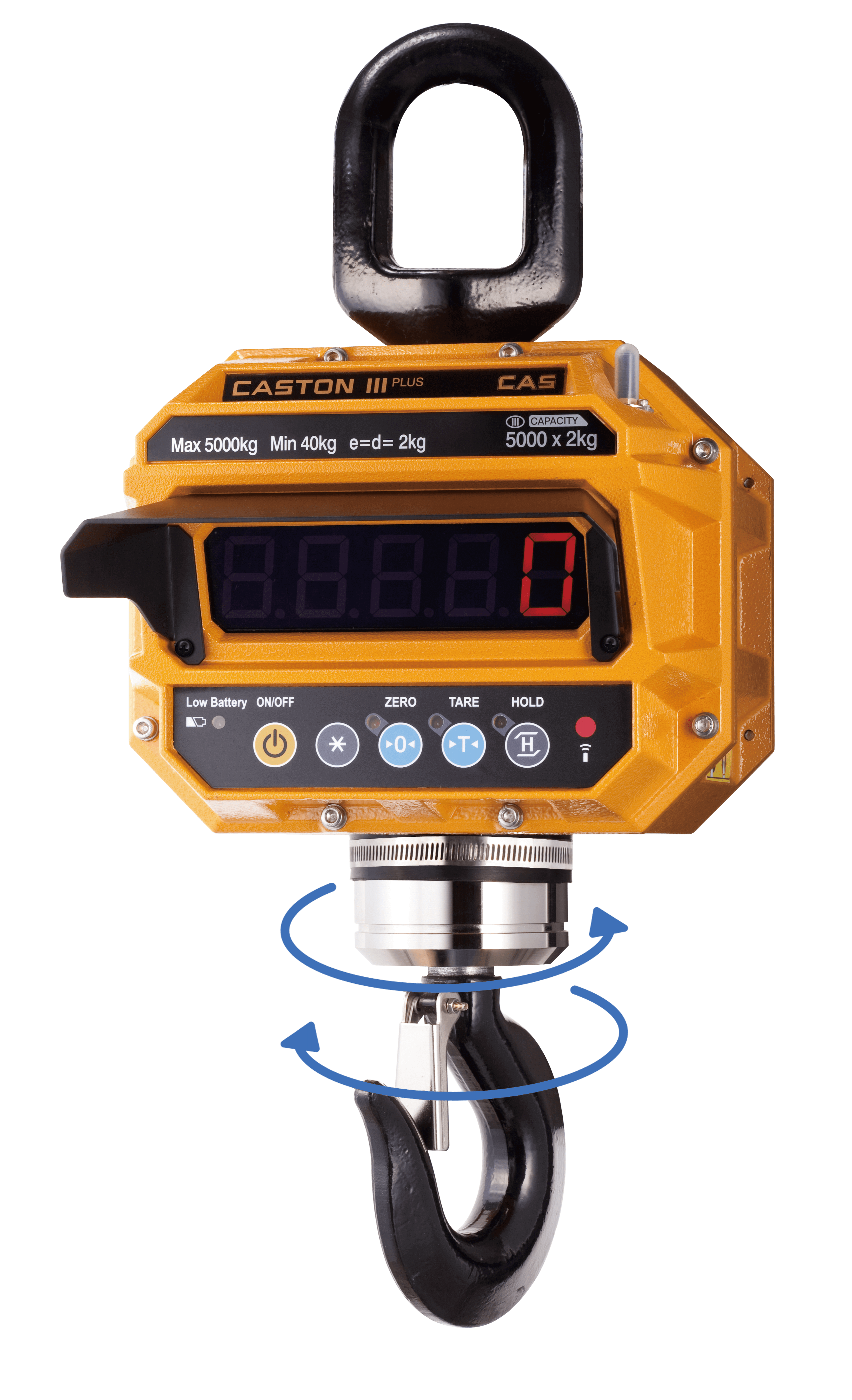 Крановые весы CAS 10 THD RF с крюком (TWN-B, CASTON 3)
